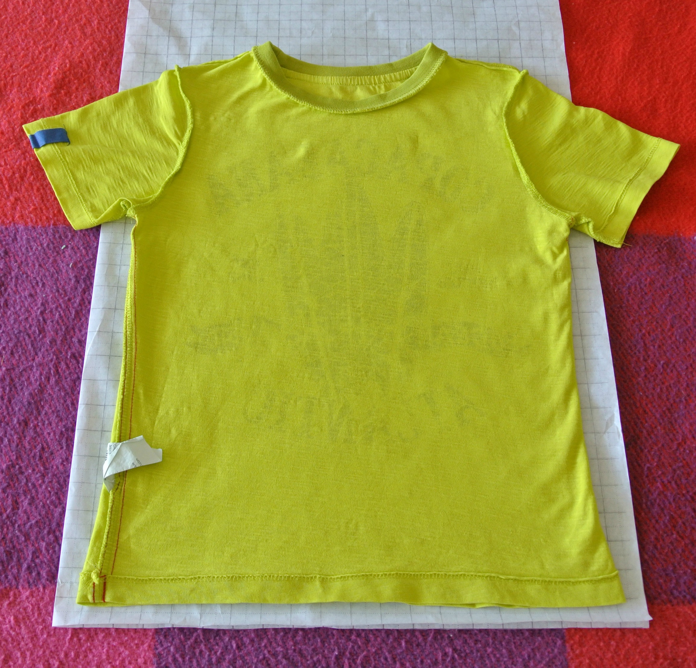 Nieuw Teken zelf een T-Shirt NaaiPatroon - SewNatural KN-55