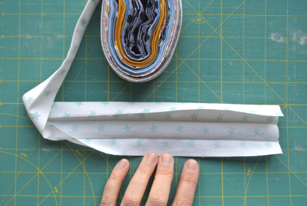 de bies voor je quilt strijken