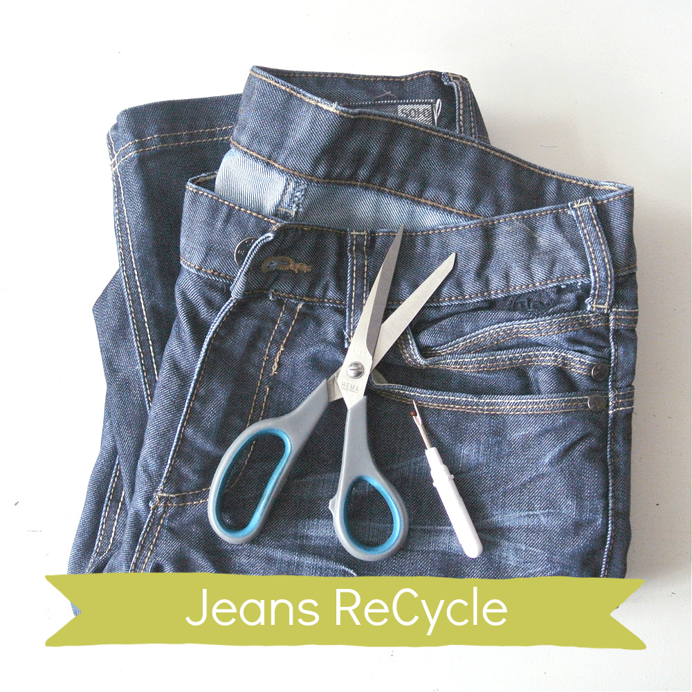 Verschillende Jeans Recycle Projecten
