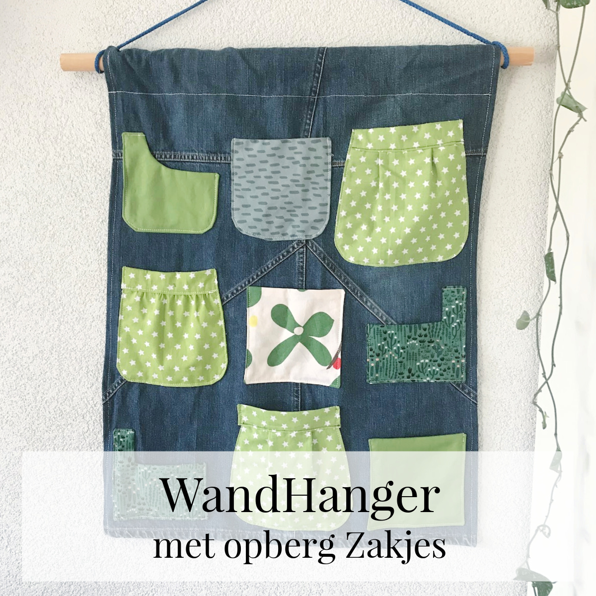 WandHanger met Opberg Zakjes